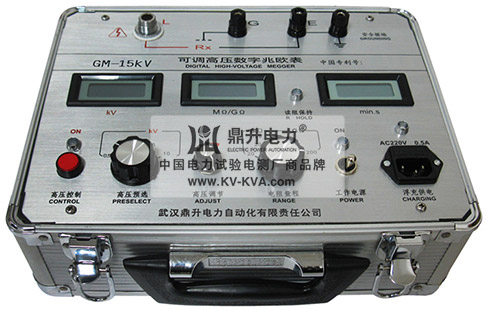 GM-15k可调高压数字兆欧表